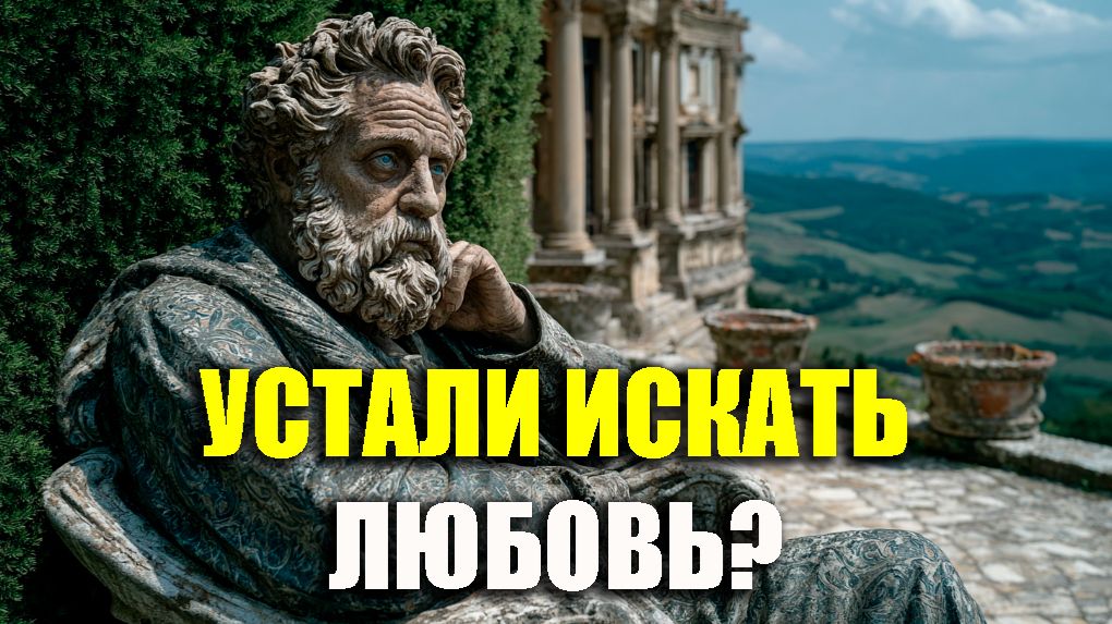 ПЕРЕСТАНЬ ГОНЯТЬСЯ ЗА ЛЮБОВЬЮ И ЖИВИ СЧАСТЛИВО! | Стоицизм.