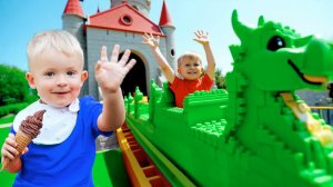 Семейное приключение в LEGOLAND Дубай с Оливером и Адамом!