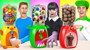 Кулинарный Челлендж# Уэнсдей Против Бабушки # Вкусные Рецепты от Multi DO Challenge