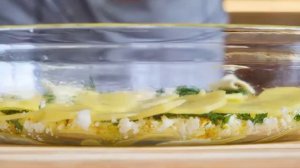 Запеченная картошка слоями с сыром в духовке. Обзор приготовления.