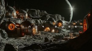 LUNAR BASE: Sci Fi Ambient Chill Music For Moon Travelers - Ethereal Space Music - Future City Music