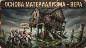 Основа материализма- вера