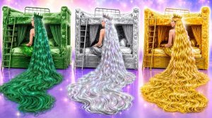 Домики Одного Цвета Бедная vs Богатая vs Ультра Богатая # Креативные Лайфхаки Для Декора Candy