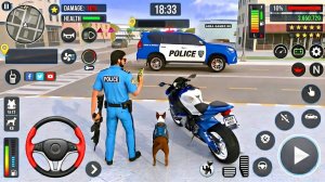 🚓 Симулятор погони на полицейской машине в 3D (Android) автомобильные 🎮 игры. Мультики для детей