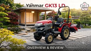 Обзор трактора Yanmar GK13 Новый!