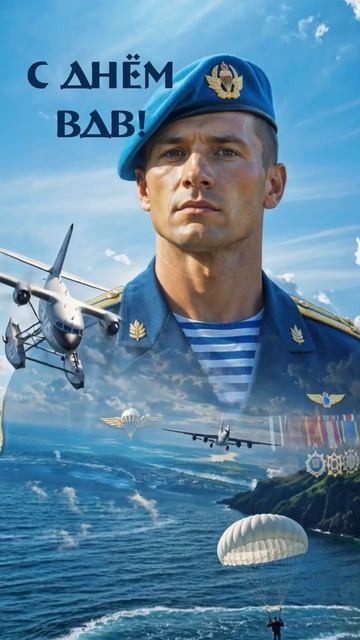 С днем ВДВ! Нейровидео от @neiro_aleks