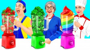 Кулинарный Челлендж_ Я против Бабушки _ Лайфхаки для родителей