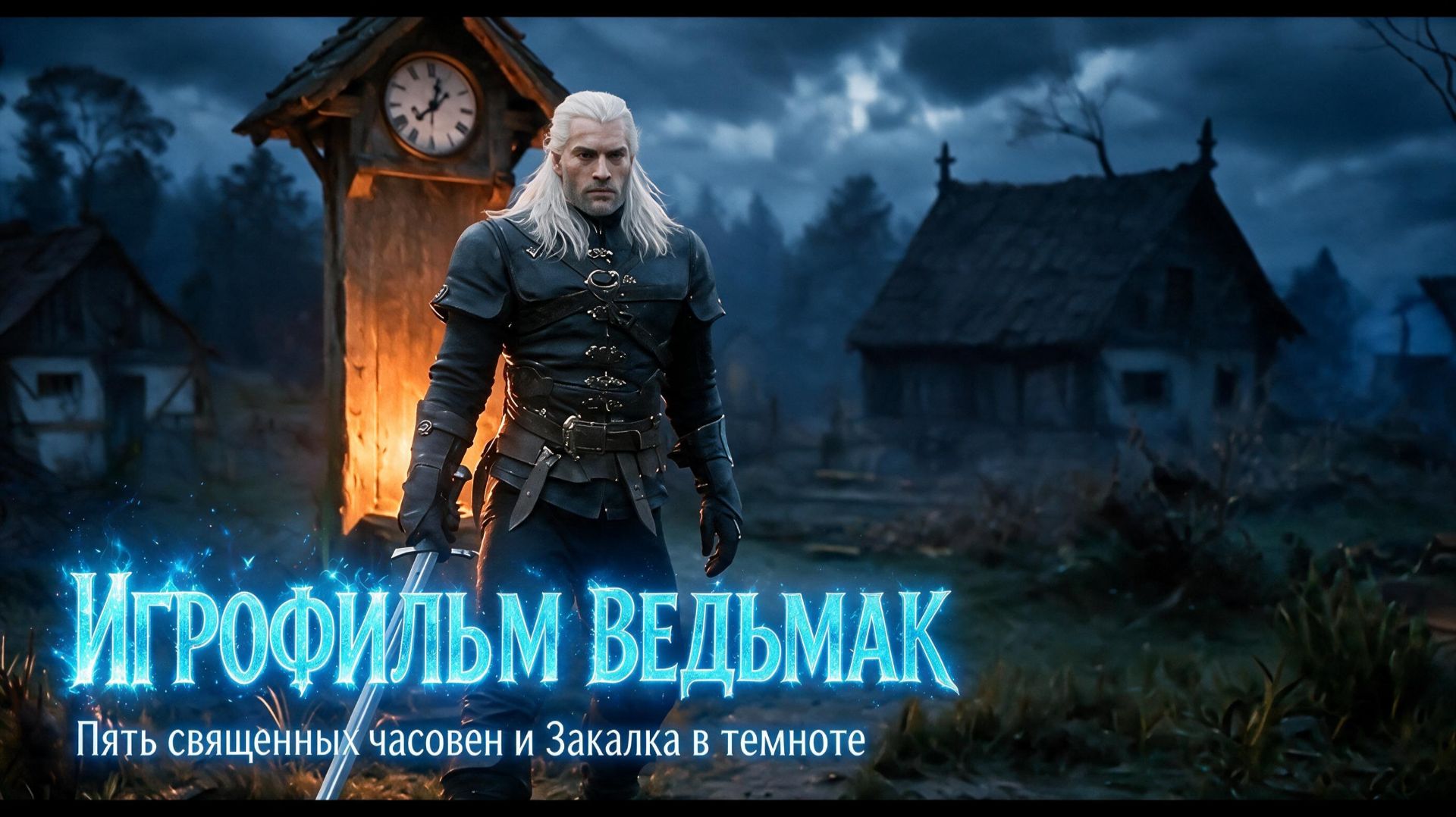ИГРОФИЛЬМ ВЕДЬМАК — Пять священных часовен и Закалка в темноте | Прохождение
