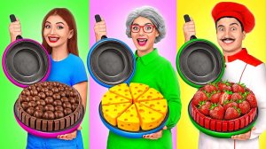 Кулинарный Челлендж# Я против Бабушки # Вкусные Кухонные Лайфхаки от Multi DO Challenge
