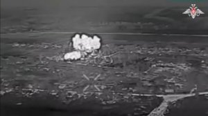 Пять авиабомб ФАБ-500 прилетели  в опорный пункт ВСУк в районе села Черное в Харьковской области😎🤙