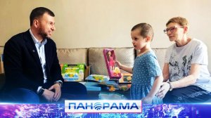 ⚡️Выживали в подвале и ждали наших: Глава ДНР навестил семью из Родинского