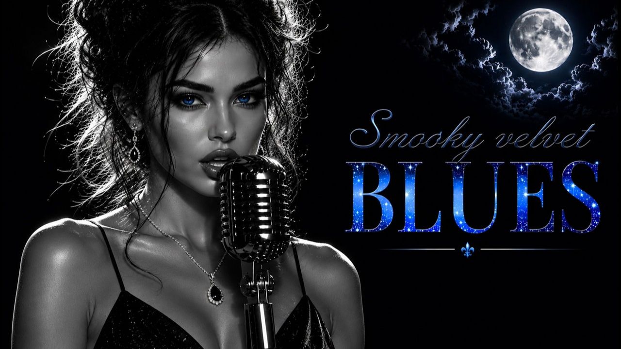 (After Dark Blues Lounge)Elegant Midnight Blues ✨ Female Blues Vocals For Romantic Nights & Smooth