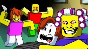Странная строгая семейная встреча?! (Анимация в Roblox)