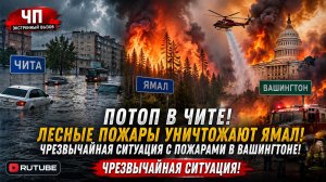 Потоп_в_Чите!  Лесные_пожары уничтожают_Ямал!  Чрезвычайная ситуация ,ЧП