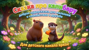 Капибара мультик