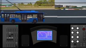 Играем в симулятор Рыбинского троллейбуса 2D