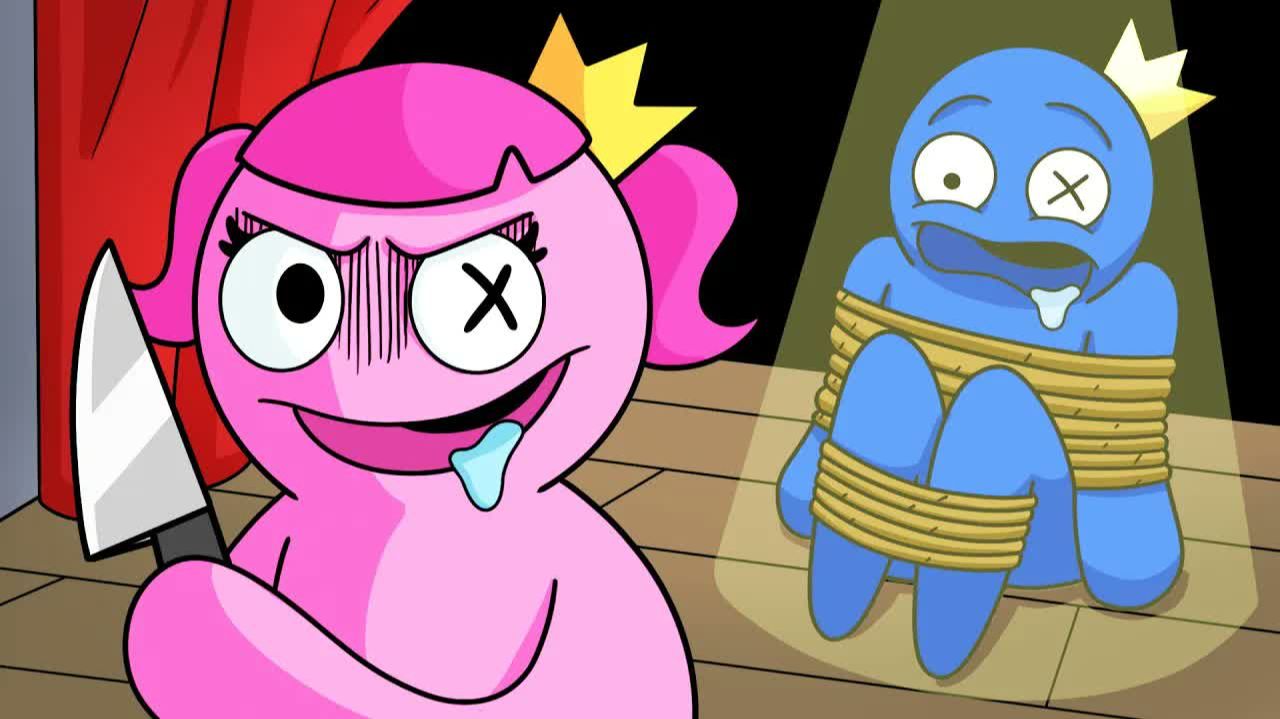 BLUE Has An Evil TWIN SISTER?! (Cartoon Animation)