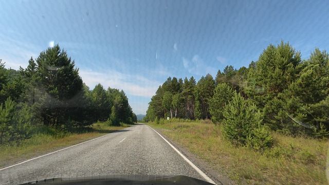 Красноярский край, дорога июнь 2026г.