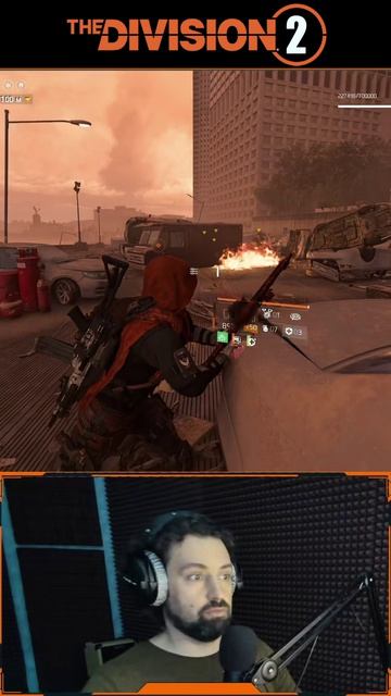 Что бывает когда не смотришь под ноги 😁 Ключи пыльной бури фарм Division 2 PVE ПВЕ  #division2