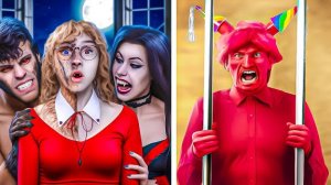 МЕНЯ УДОЧЕРИЛА СЕМЕЙКА МОНСТРОВ-ФРИКОВ?! 🧛♂️ БАНБАН ПРОТИВ КОРОЛЯ ВАМПИРОВ!