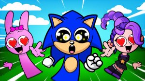 Sprunki SONIC Sinner Edition!Все Спрунки ВЛЮБИЛИСЬ в Соника#!ПЕСНЯ О ЛЮБВИ