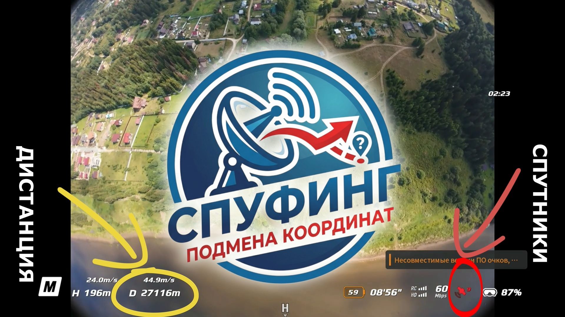 Спуфинг Подмена Координат | Spoofing | Dji | Avata2