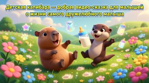 Детская капибара
