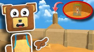 Секретное место спрятанных медведей пустыни. Играем в супер медведя. Игры