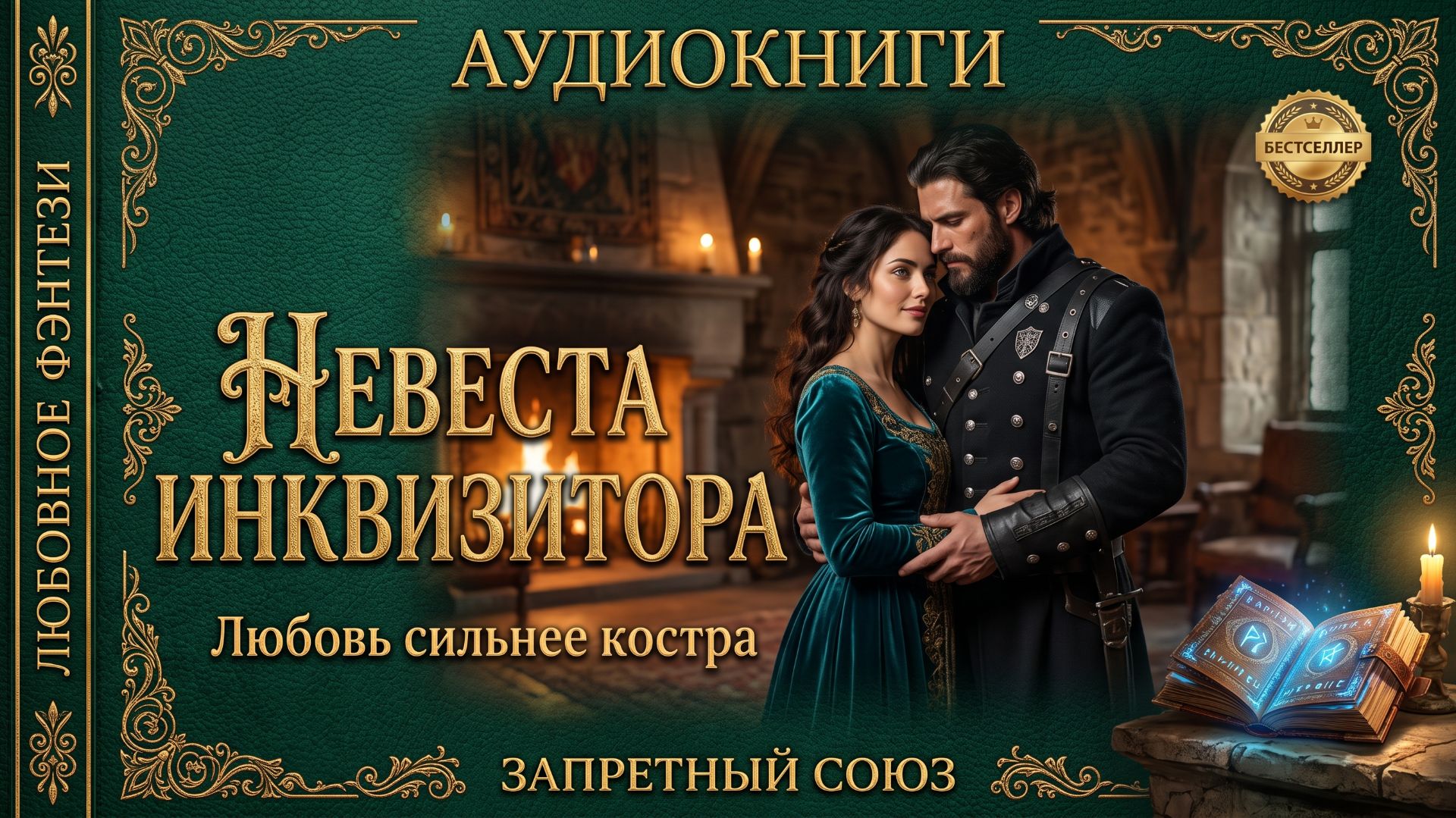 НЕВЕСТА ИНКВИЗИТОРА | Аудиокнига: Магия, страсть и запретная любовь