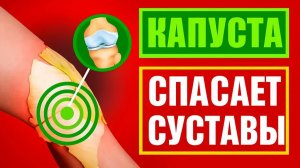 Капустный лист от боли в суставах и спине 🦴💚 Простой компресс, который работает всегда ✅