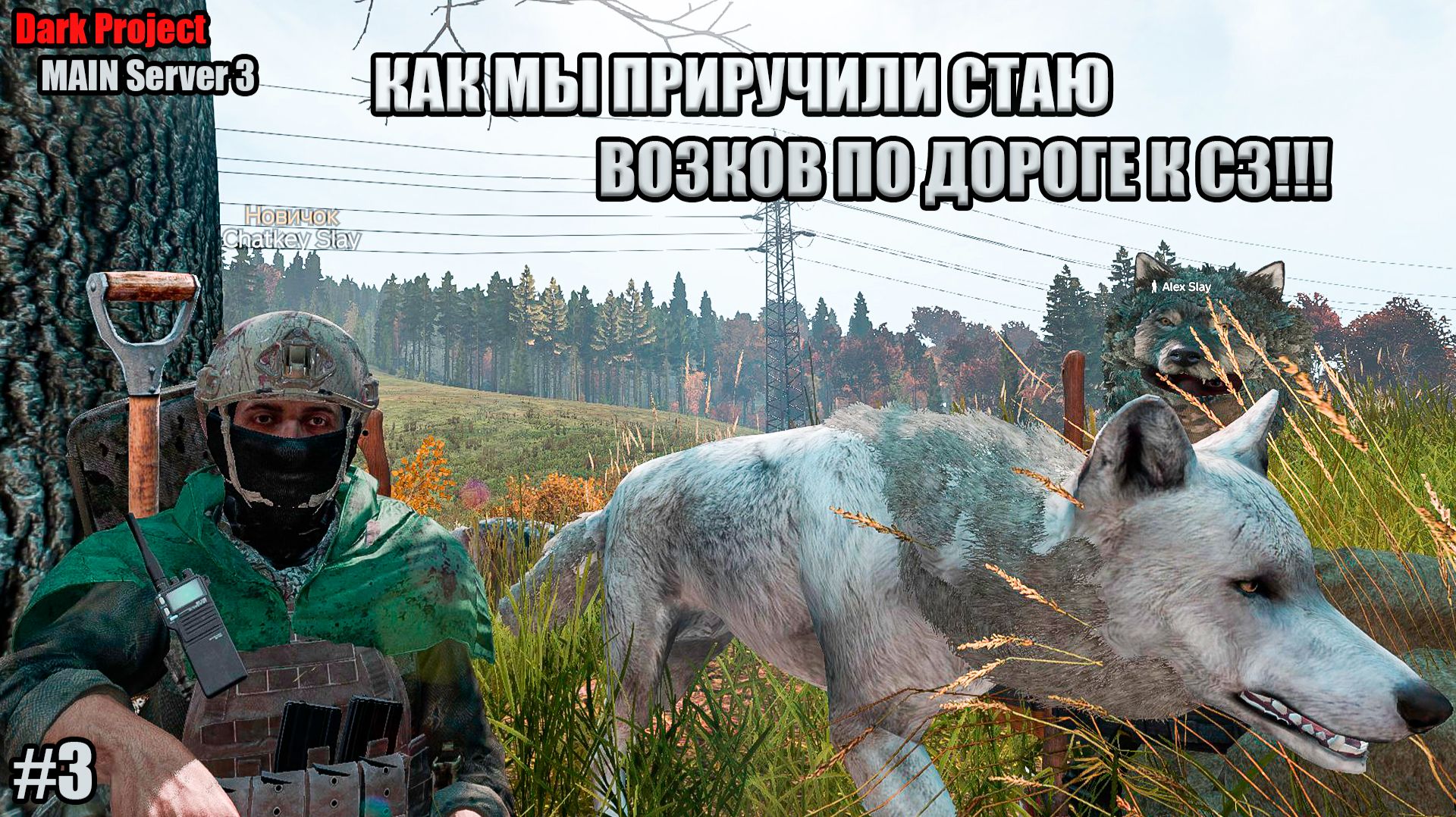 ОПАСНЫЙ ПУТЬ С БЕРЕГА ДО СЗ.ВОЙ ПОВСЮДУ??!!!! L Dark Project PvE MAIN 3 L ( Серия 3)