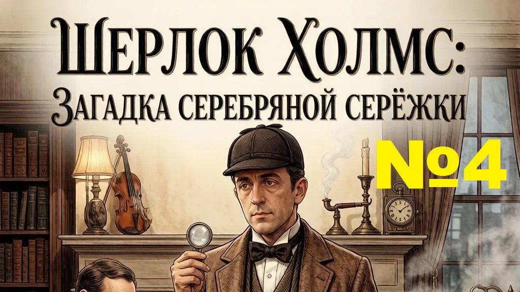 Шерлок Холмс. Загадка серебряной сережки. Часть 4