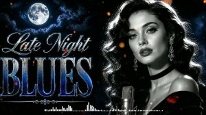 (After Dark Blues Lounge)Moonlit Blues Guitar 🌙 Slow Blues for Peaceful Dreams