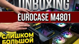 Этот корпус СЛИШКОМ большой! Распаковка и первое впечатление от Eurocase M4801