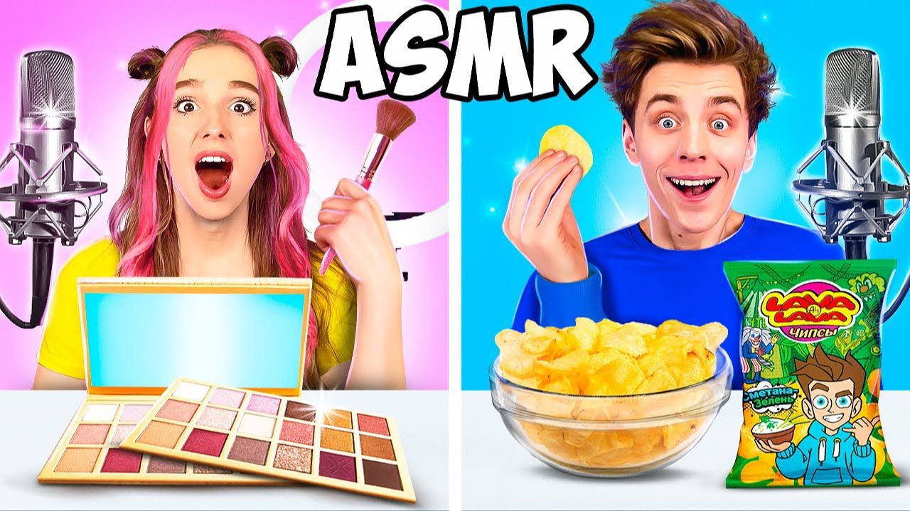 ASMR Челлендж ! Любимые Вещи Команды А4