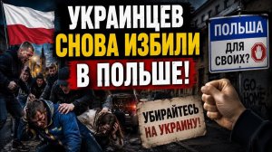 «Убирайтесь на Украину!» Чем закончился конфликт в Польше. #новости #беженцыизукраины