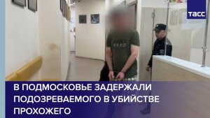 В Подмосковье задержали подозреваемого в убийстве прохожего
