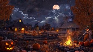 Расслабляющий осенний вечер на тыквенной ферме🎃