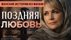 «ПОЗДНЯЯ ЛЮБОВЬ» — Душевный рассказ о жизни, который заставит задуматься и тронет до слёз | история
