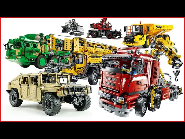 COMPILATION Top 10 LEGO Technic Sets Of All Time - Speed Build For Collectors