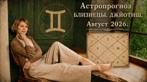 БЛИЗНЕЦЫ, астропрогноз на август 2026 г.