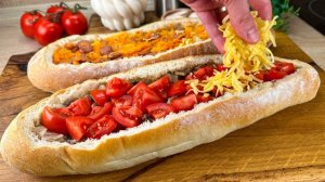 Багет с начинкой вместо обычных бутербродов: невероятно вкусная идея для всей семьи