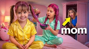 🕵️♂️ МАМА ТАЙНО ПРЯЧЕТСЯ В СПАЛЬНЕ ДОЧЕРИ 24 ЧАСА! 🚨 Снял её реакцию на Скрытую Камеру! 🔥