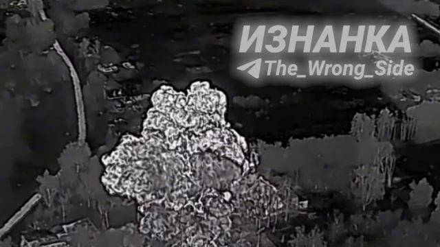 На кадрах удары ВКС РФ