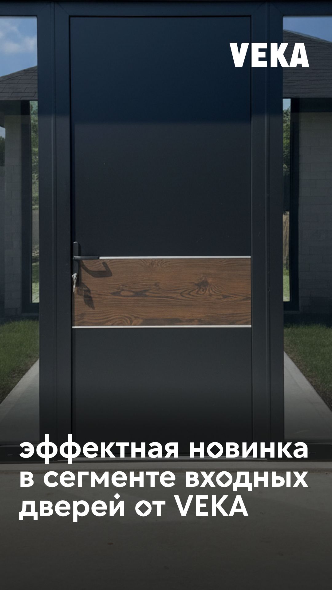 Один проем — миллион возможностей. Дверь VEKA, которая подстраивается под вас.