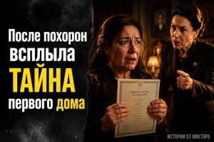 После похорон мужа незнакомка потребовала половину моего дома