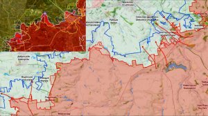 Карта боевых действий. Изменение линии фронта за июль 2026 года