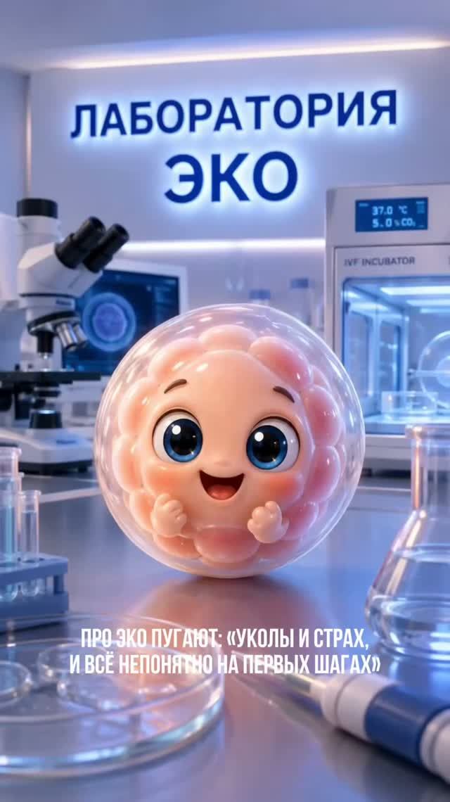 Если сейчас у вас 1000 сомнений на тему ЭКО - не оставайтесь с ними 1 на 1 🙌