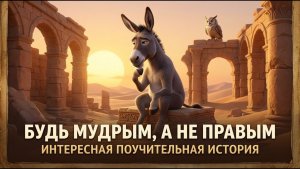 Будь мудрым, а не правым. Притча которая откроет глаза ✅
