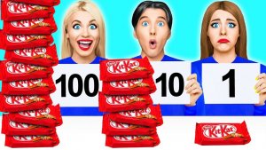 100 СЛОЕВ ЕДЫ ЧЕЛЛЕНДЖ-1